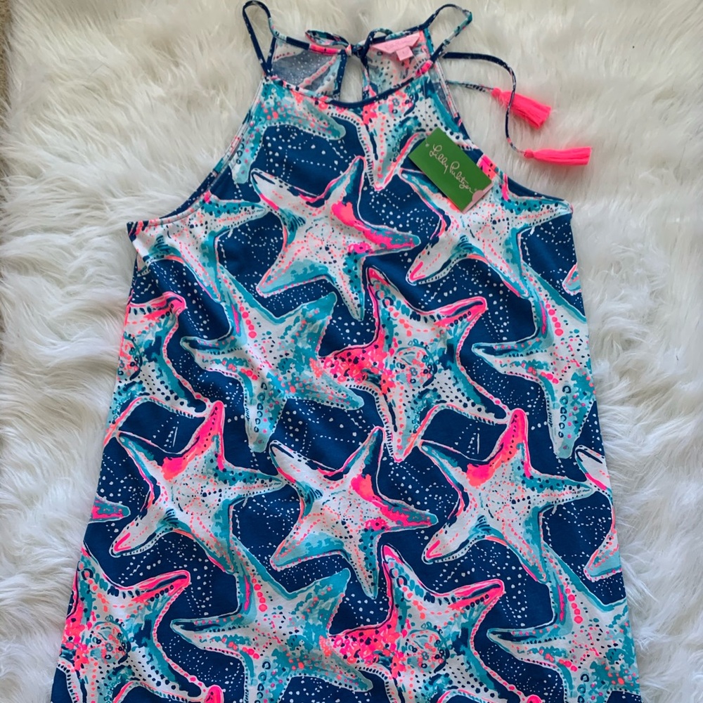 Margot Dress in Starstruck Print NWT